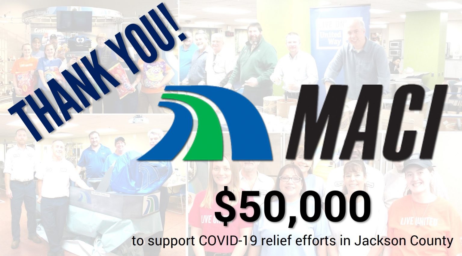 MACI Gives $50,000 To COVID-19 Response Fund